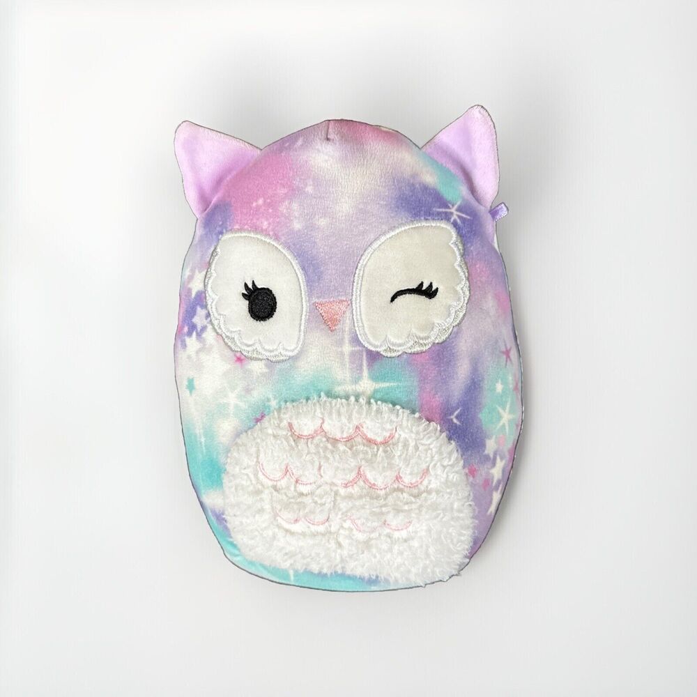 Kellytoy Squishmallow SOLINA The Wildlife Galaxy Owl  8" Soft Plush Toy  2021